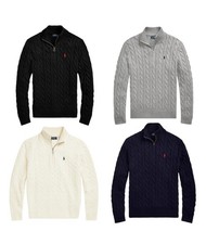 Men's Ralph  Lauren cabel zip