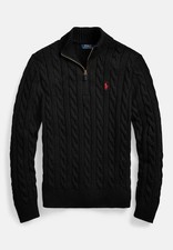 Black quarter zip Ralph Lauren
