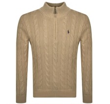 Beige Ralph Lauren Quarter Zip