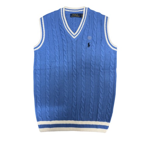 Branded cable knit sleeveless - branded,