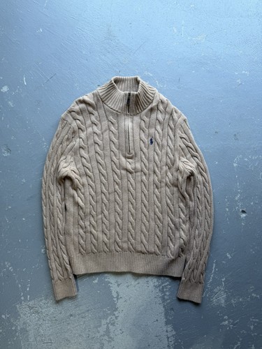 Polo ralph lauren beige cable - ralph,